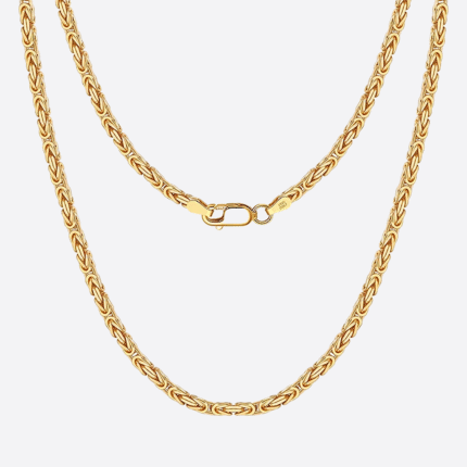 GYTAN. | 3MM S925 Koningsketting (Goud)